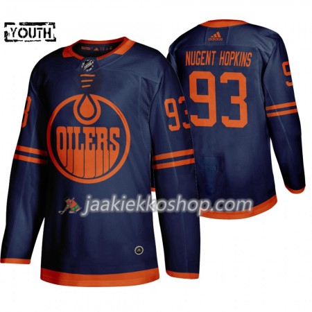 Lapsille NHL Edmonton Oilers Pelipaita Ryan Nugent-Hopkins 93 Adidas 2019-20 Sininen Authentic